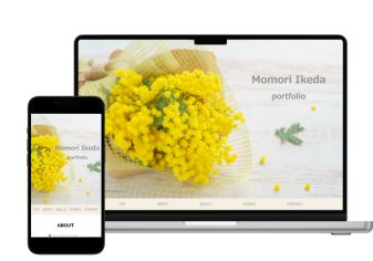 ポートフォリオサイト画像